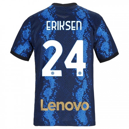 Inter Christian Eriksen 24 Hjemmebanetrøje 2021-22 S/S